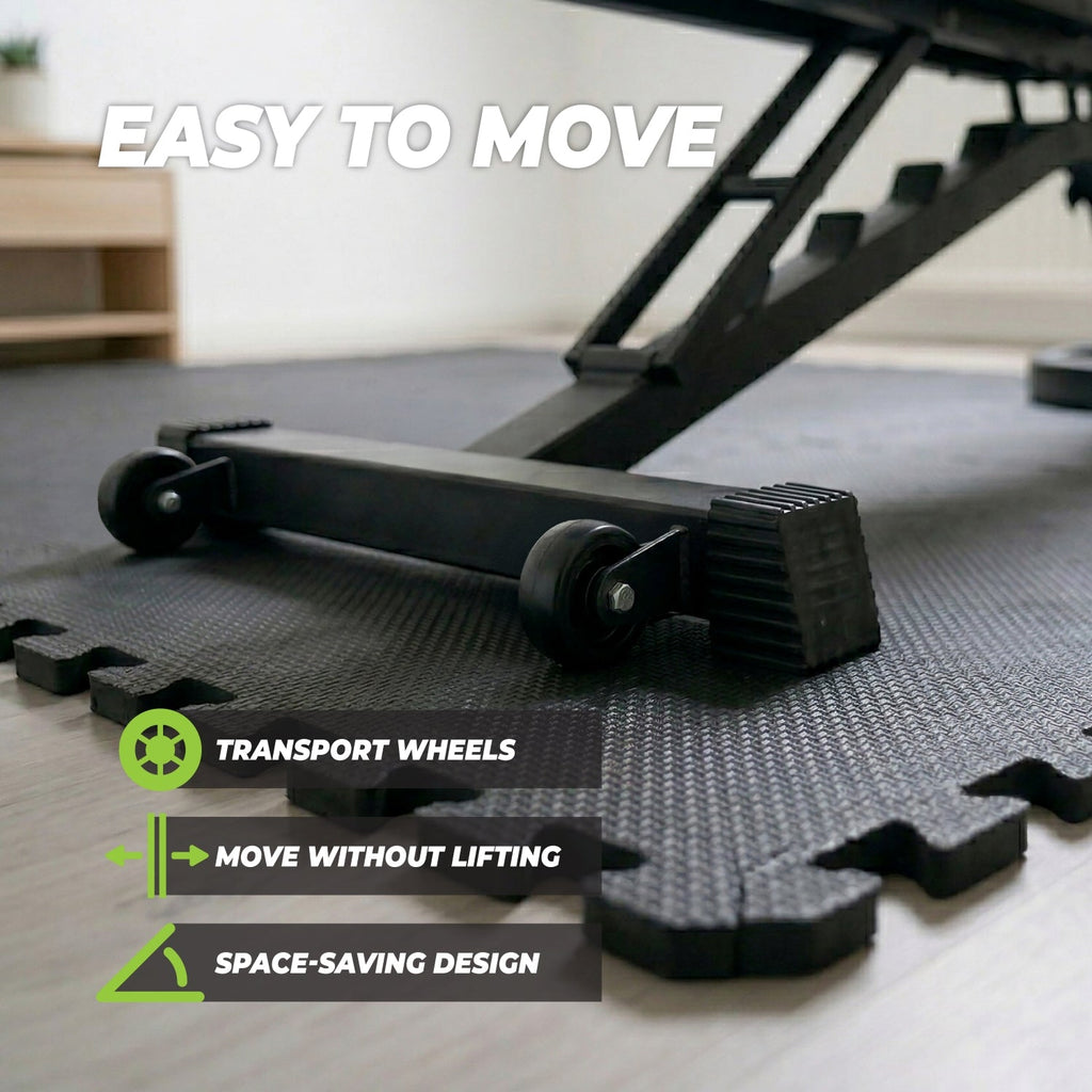 VirtuFit Pro Banc de Fitness Réglable - Noir