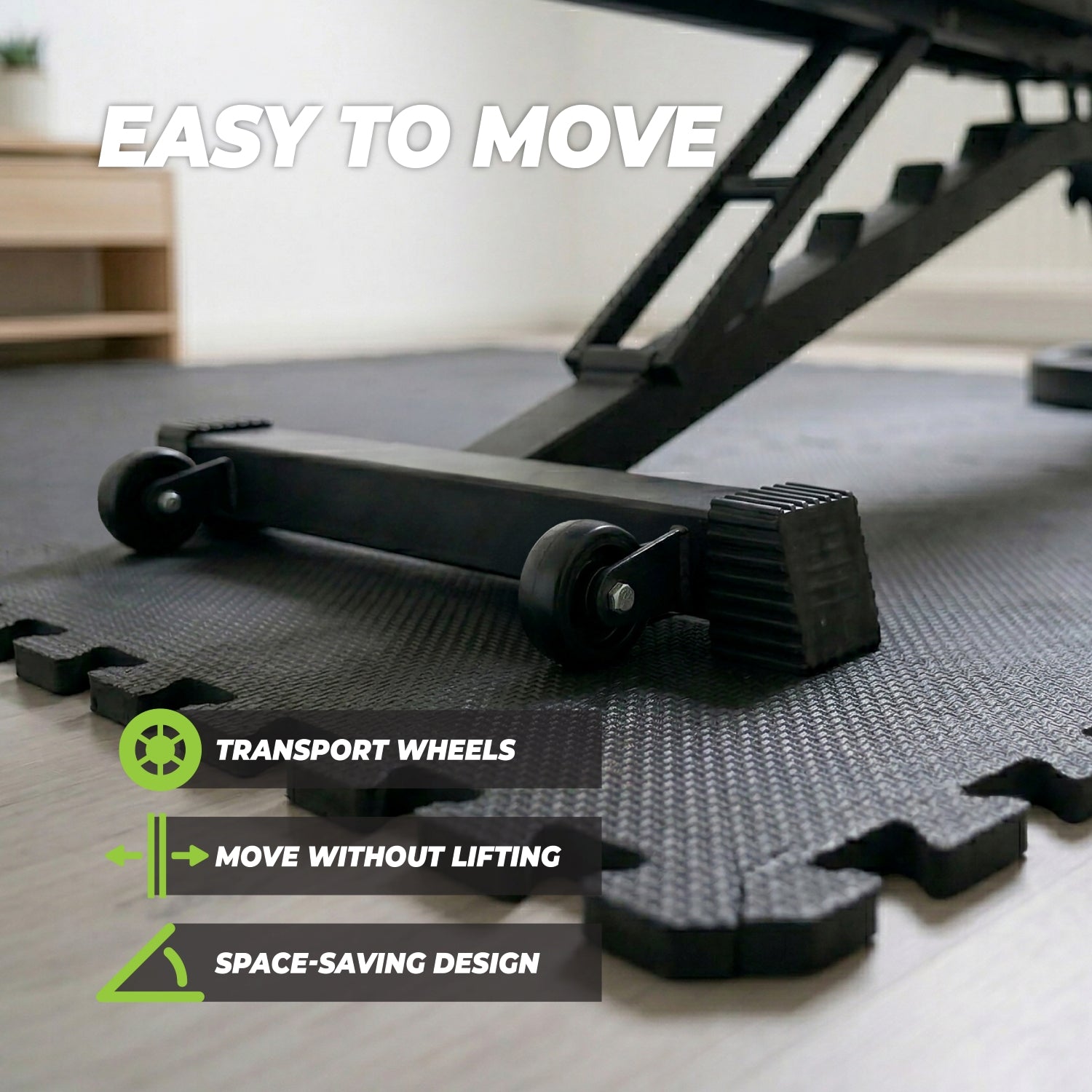 VirtuFit Pro Banc de Fitness Réglable - Noir