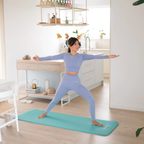 HMS Yoga Mat - Mintblauw - 15 mm