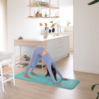 HMS Yoga Mat - Mintblauw - 15 mm