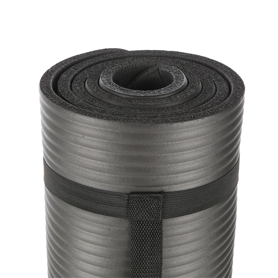 HMS Yoga Mat - Zwart - 12 mm