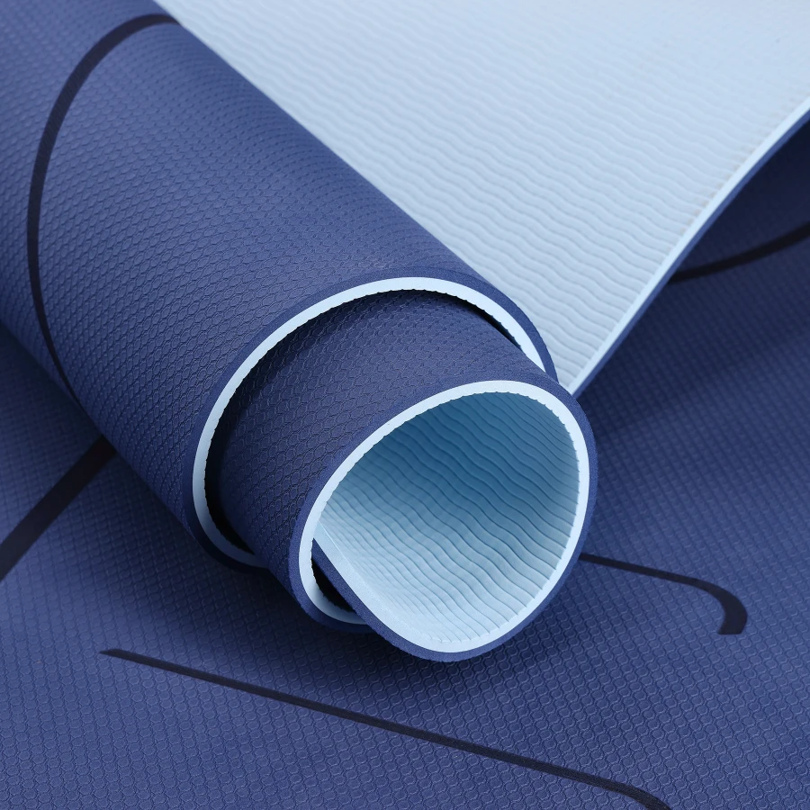 HMS Yoga Mat - Donkerblauw - 12 mm