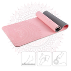 HMS Yoga Mat - Roze - 12 mm