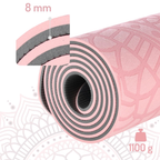 HMS Yoga Mat - Roze - 12 mm