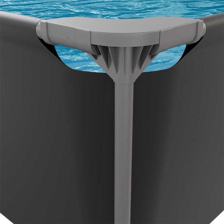 VirtuFit Pack Complet Piscine Rectangulaire 260x180 cm