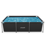 VirtuFit Pack Complet Piscine Rectangulaire 260x180 cm
