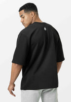 Gorilla Wear Idaho Oversized Waffle T-shirt - Noir