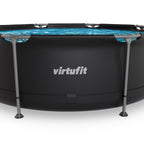 VirtuFit Zwembad Rond Ø244 x 76 cm - Beige - Compleet Pakket