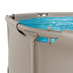 Piscine Ronde VirtuFit Ø305 x 76 cm - Beige - Pack Complet
