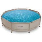 Piscine Ronde VirtuFit Ø305 x 76 cm - Beige - Pack Complet
