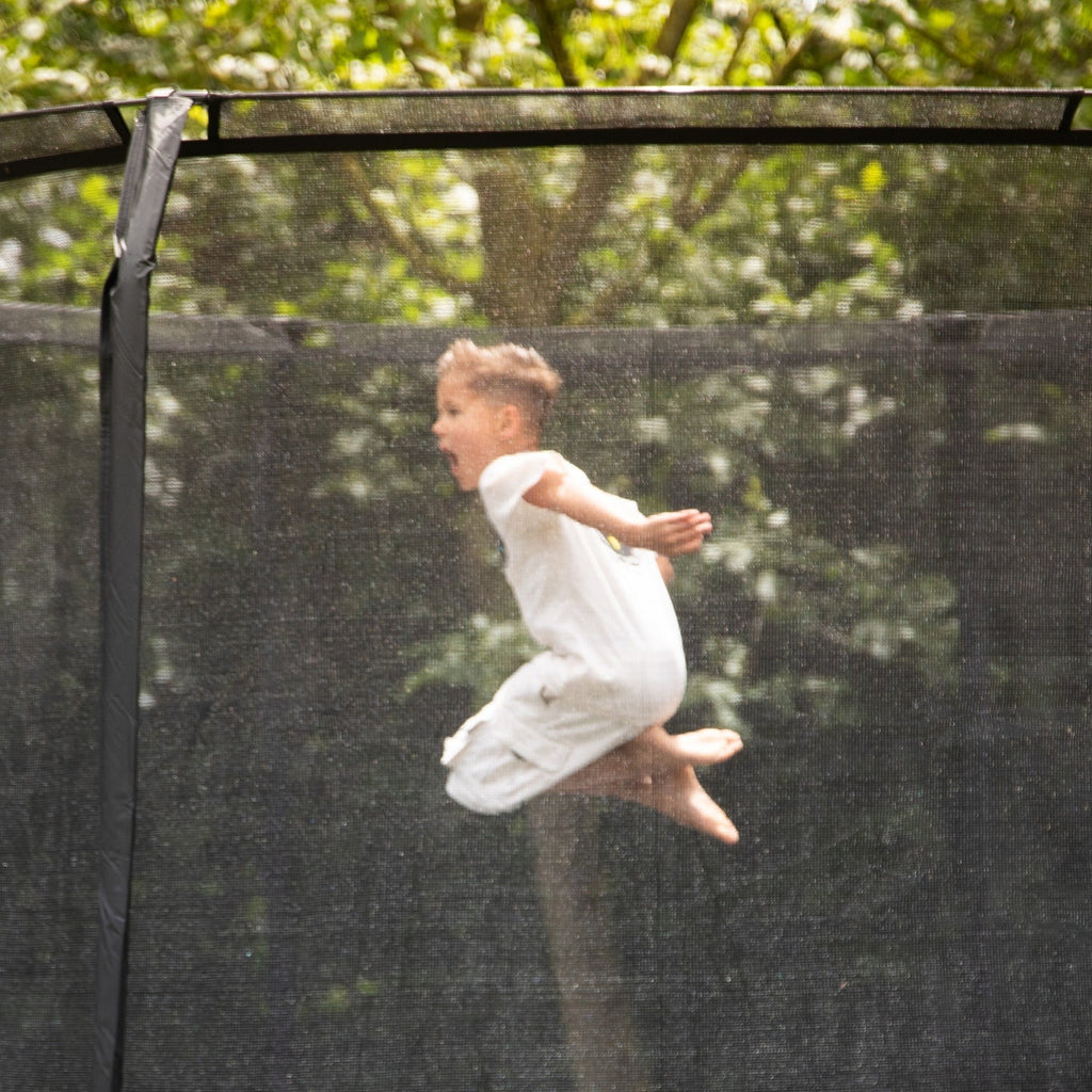 VirtuFit Premium Trampoline met Veiligheidsnet - Zwart - 305 cm
