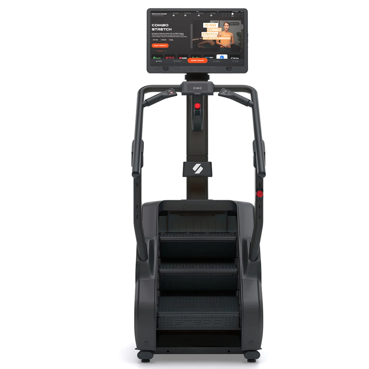 STEPR Stair Climber Pro+ - console tactile HD 27 pouces