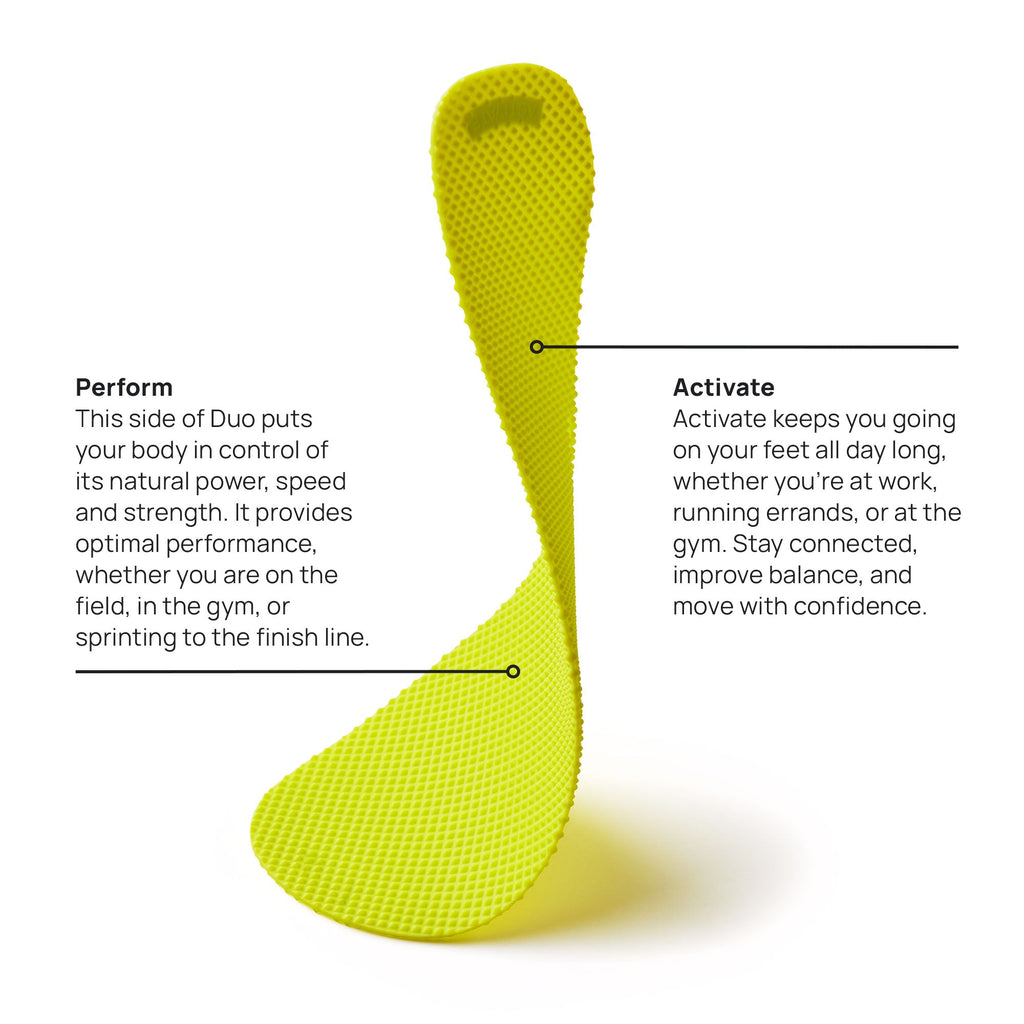 Naboso Duo Insole - Semelles Sensorielles - Jaune
