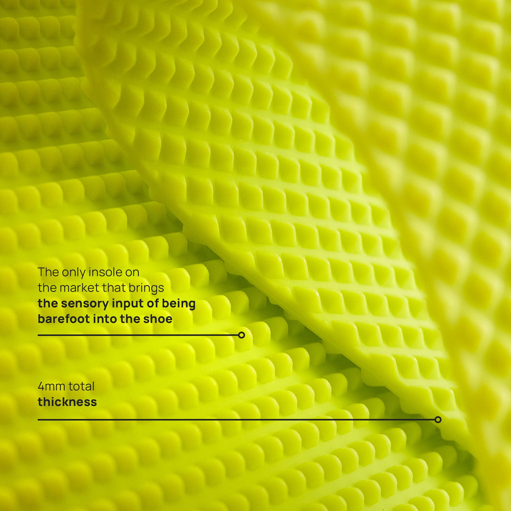 Naboso Duo Insole - Semelles Sensorielles - Jaune