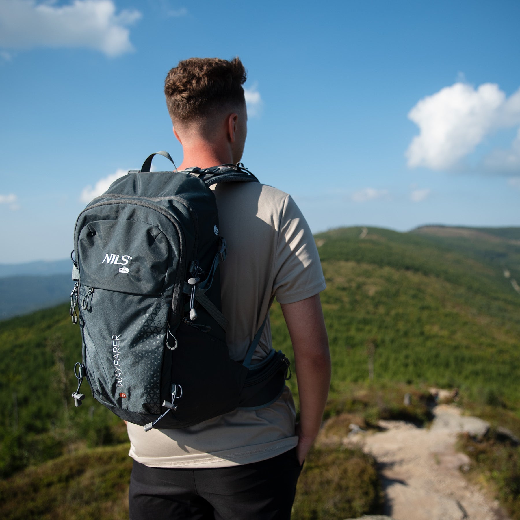 NILS Camp Wayfarer Rugzak - Grijs - 35L