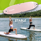 VirtuFit Supboard Cruiser 305 - Zwart - Met Kajak zitje, accessoires en draagtas -Tweedekans