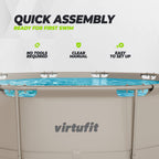 VirtuFit Rond Zwembad - Ø366 x 100 cm - Beige