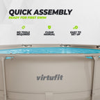 Piscine Ronde VirtuFit Ø305 x 76 cm - Beige - Pack Complet