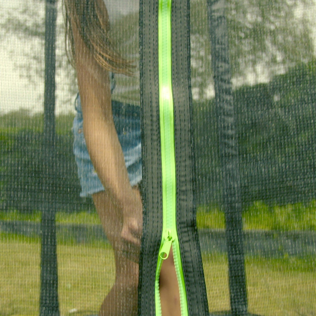 Trampoline pour enfants VirtuFit avec filet de sécurité - Noir - 140 cm