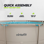 VirtuFit Rond Zwembad - Ø244 x 76 cm - Beige