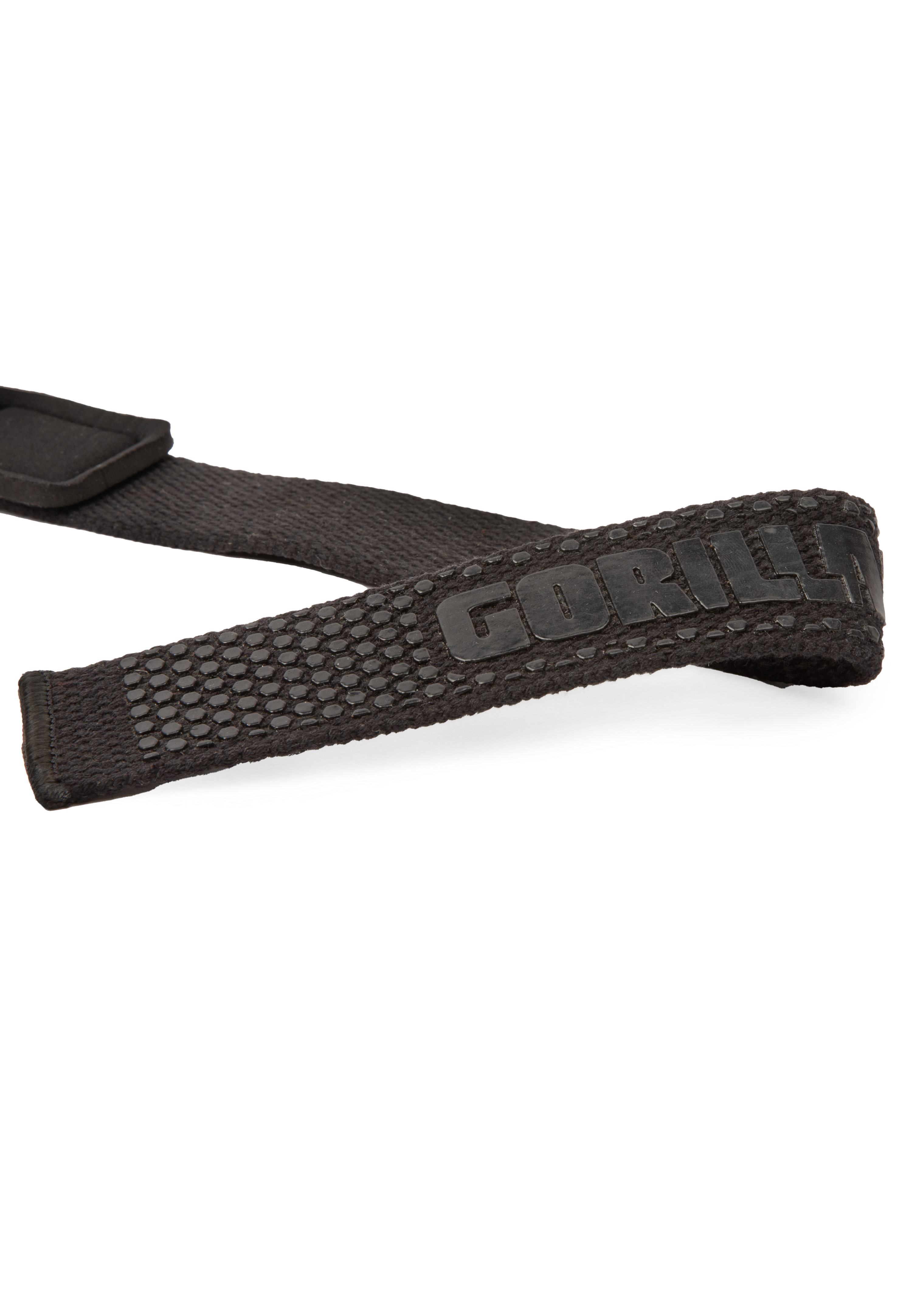 Gorilla Wear Sangles de Levage Rembourrées en Silicone - Noir