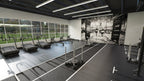 Centr x HYROX Perform Turf - 2 pistes avec zones d'arrivée - sans logo