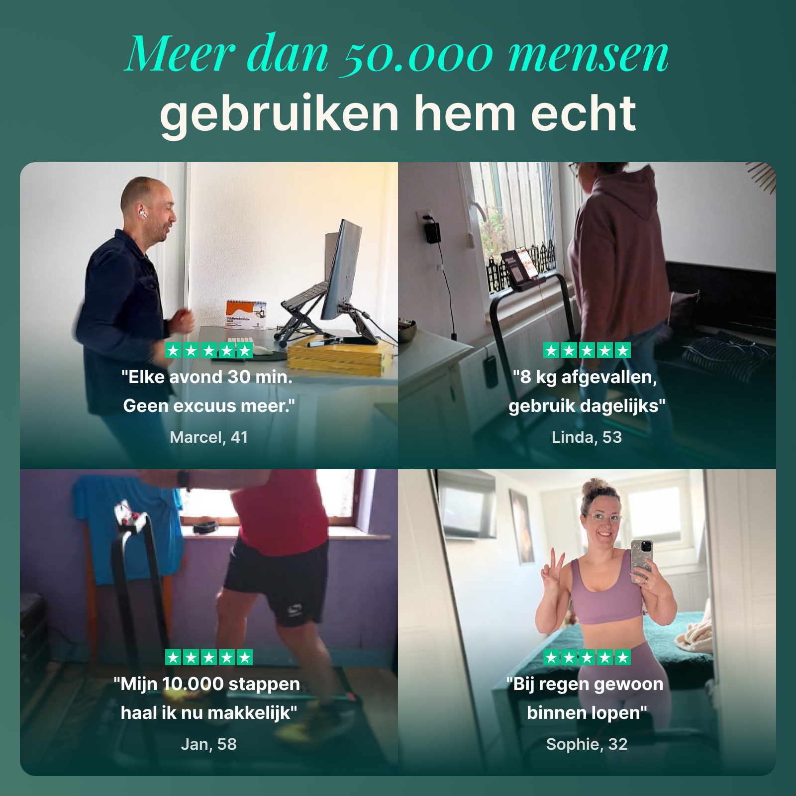 Dreaver Elevate One Walkingpad - met Stappenteller